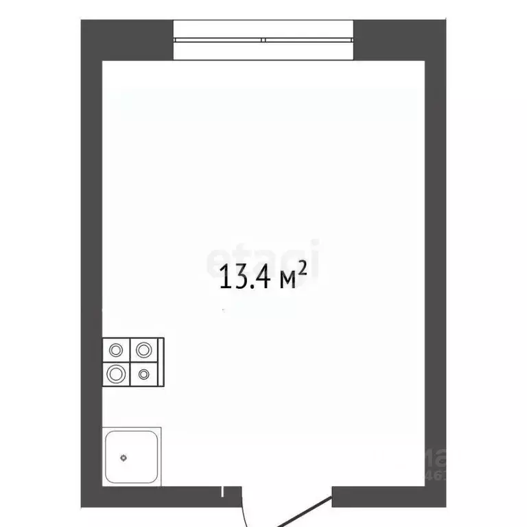 Комната Краснодарский край, Анапа пер. Подстанции, 4 (13.4 м) - Фото 2