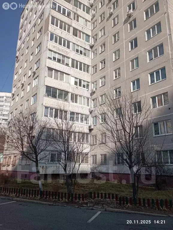 1-комнатная квартира: Владивосток, улица Каплунова, 17 (32.6 м) - Фото 1