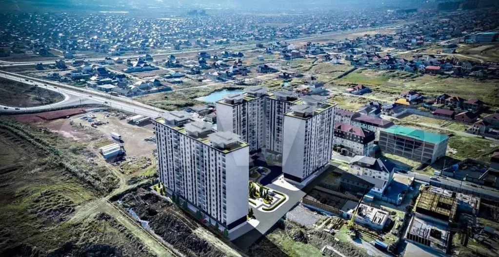 Квартира-студия, 34 м, 6/15 эт. - Фото 1