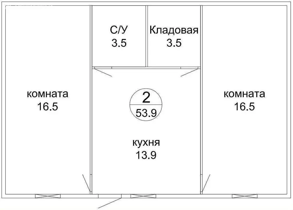 2-комнатная квартира: Москва, Ленинградское шоссе, 115 (55 м) - Фото 1