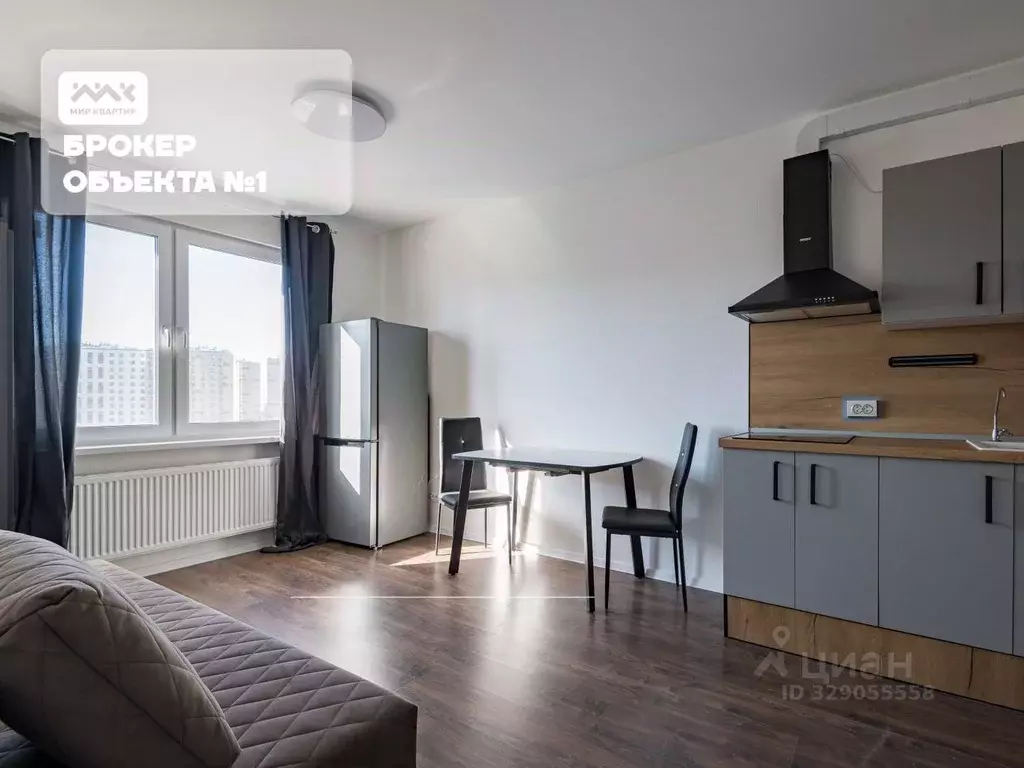 1-к кв. Санкт-Петербург ул. Пейзажная, 24к2 (30.1 м) - Фото 1