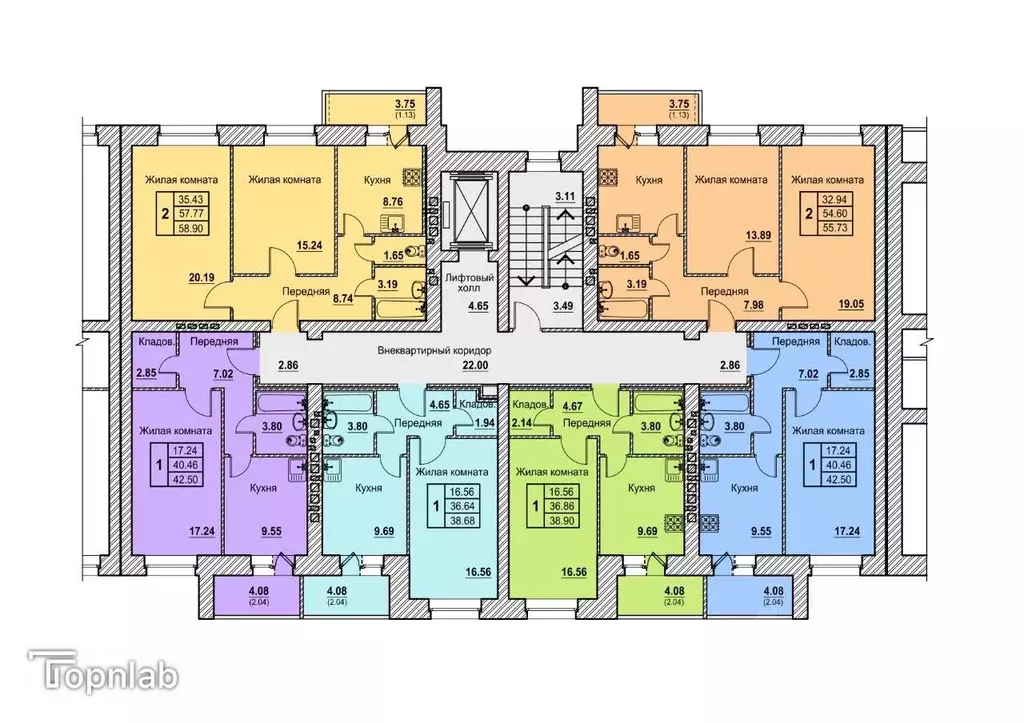1-к кв. Орловская область, Орел ул. Космонавтов, 15 (42.5 м) - Фото 1