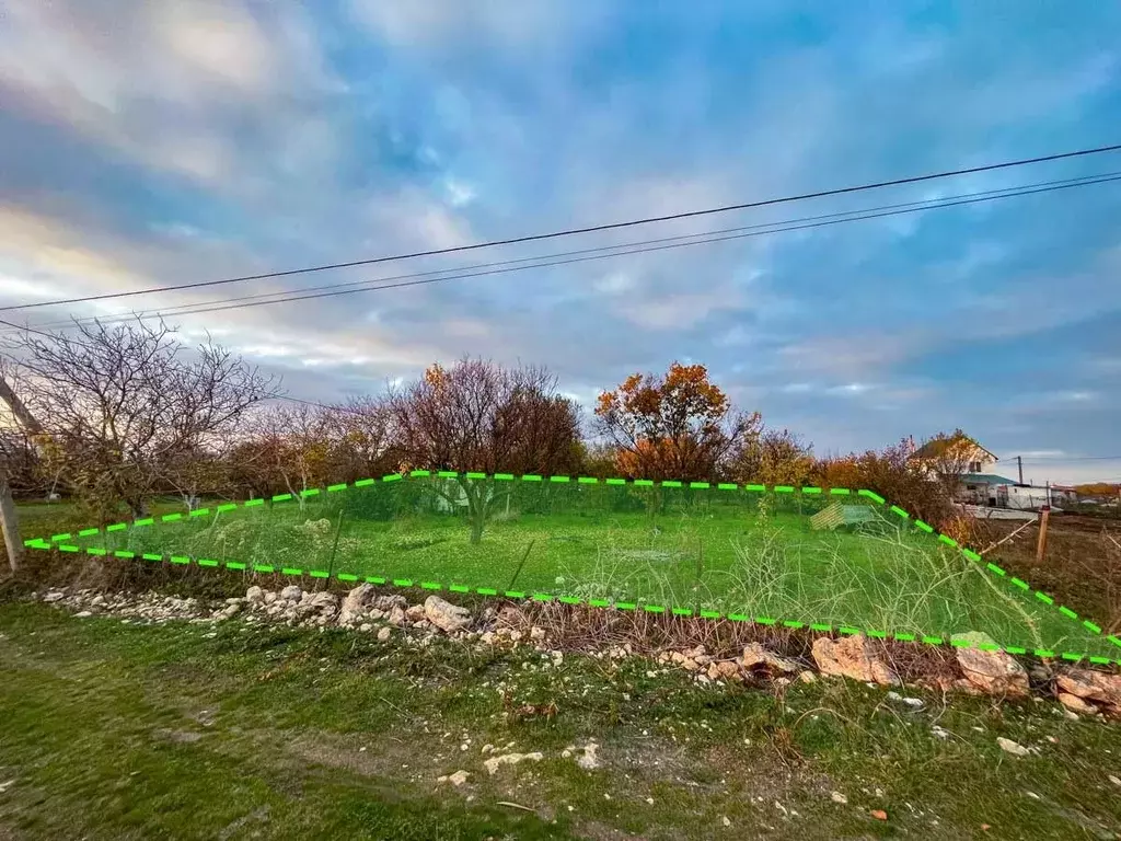 Участок в Крым, Симферопольский район, Урожайновское с/пос, Радуга СНТ ... - Фото 2