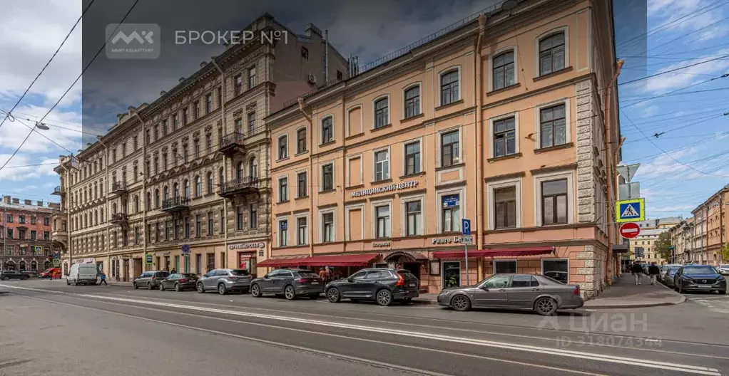 3-к кв. Санкт-Петербург Колокольная ул., 2/18 (58.0 м) - Фото 1