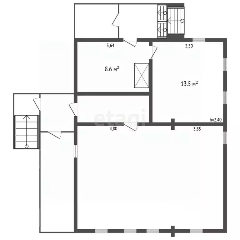 Дом в Владимирская область, Ковров ул. Бурматова, 81 (57 м) - Фото 2