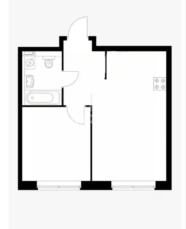 1-к кв. Москва Березовая аллея, 17к1 (37.7 м) - Фото 1