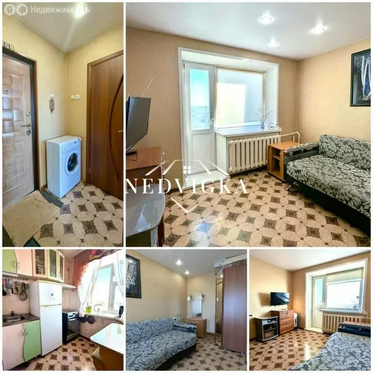 1-комнатная квартира: Мирный, улица Ленина, 43 (21.4 м) - Фото 1