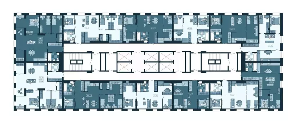 3-к кв. Приморский край, Владивосток ул. Борисенко (52.96 м) - Фото 2