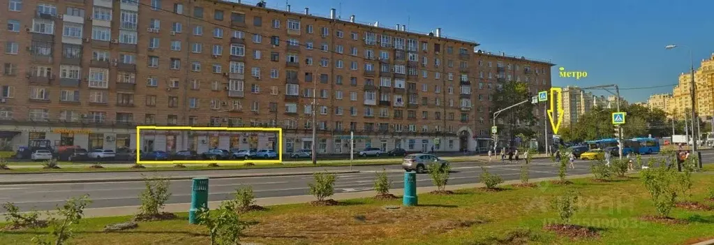 Помещение свободного назначения в Москва Ломоносовский просп., 23 (171 ... - Фото 2