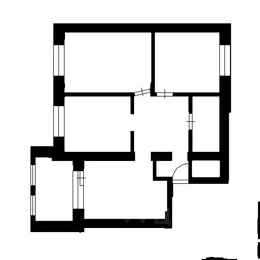 3-к кв. Татарстан, Казань ул. Азата Аббасова, 12 (80.0 м) - Фото 2