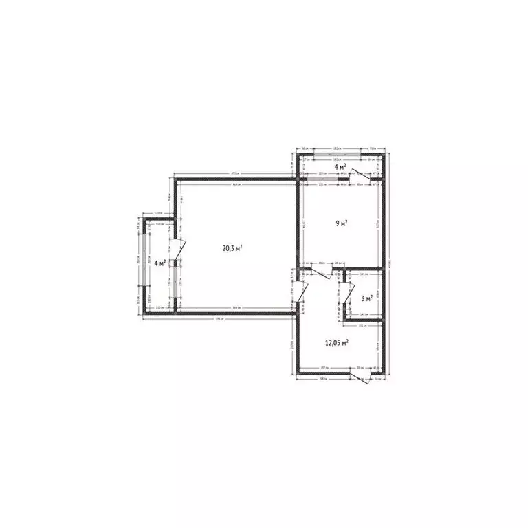 1-комнатная квартира: Каспийск, улица Магомедали Магомеджановa, 12 (52 ... - Фото 1