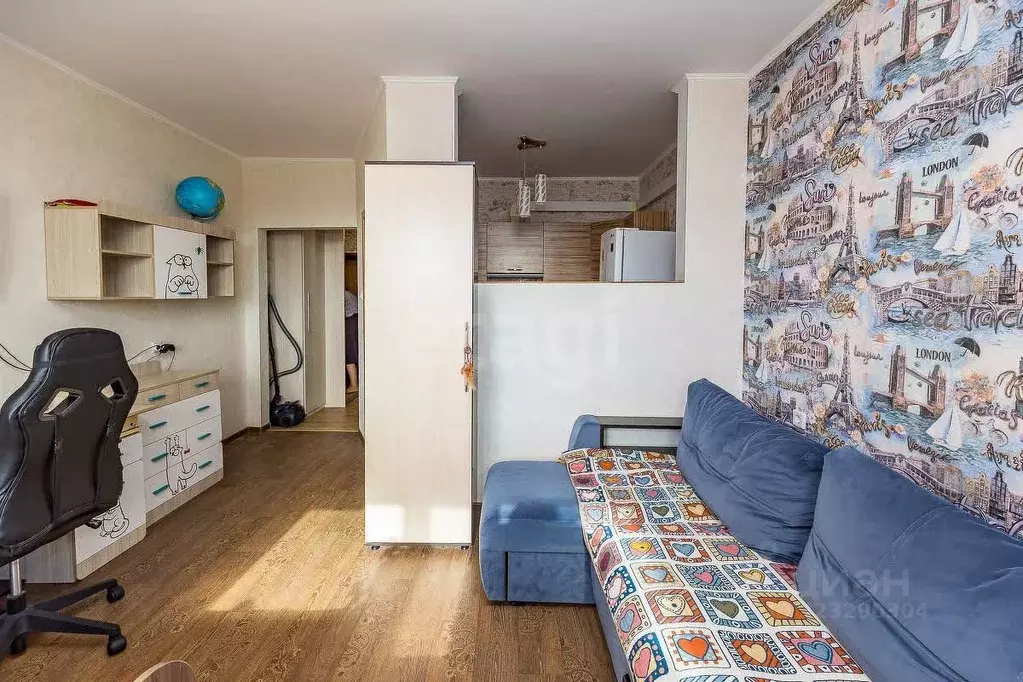 Студия Амурская область, Благовещенск ул. Василенко, 20/3 (26.7 м) - Фото 1