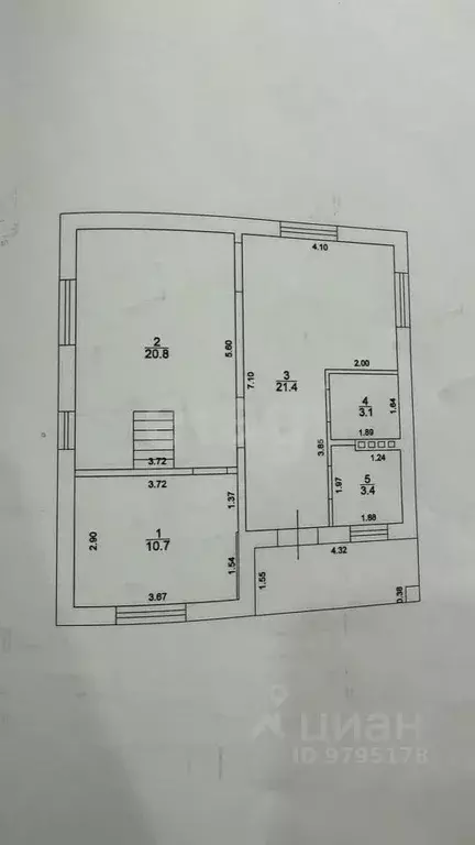 Дом в Татарстан, Казань ул. Хвойная, 1Б (118 м) - Фото 1