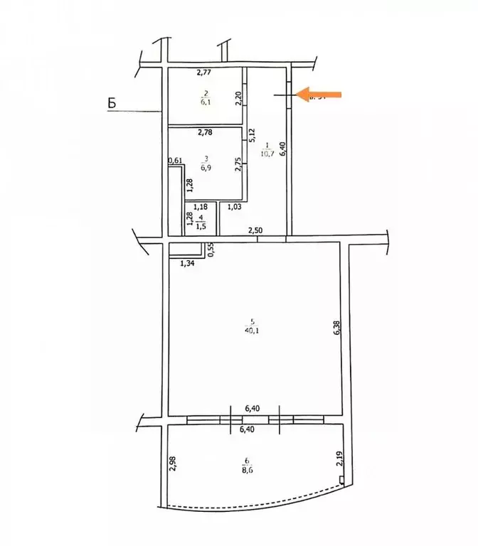 2-к кв. Краснодарский край, Сочи ул. Демократическая, 43 (82.5 м) - Фото 1