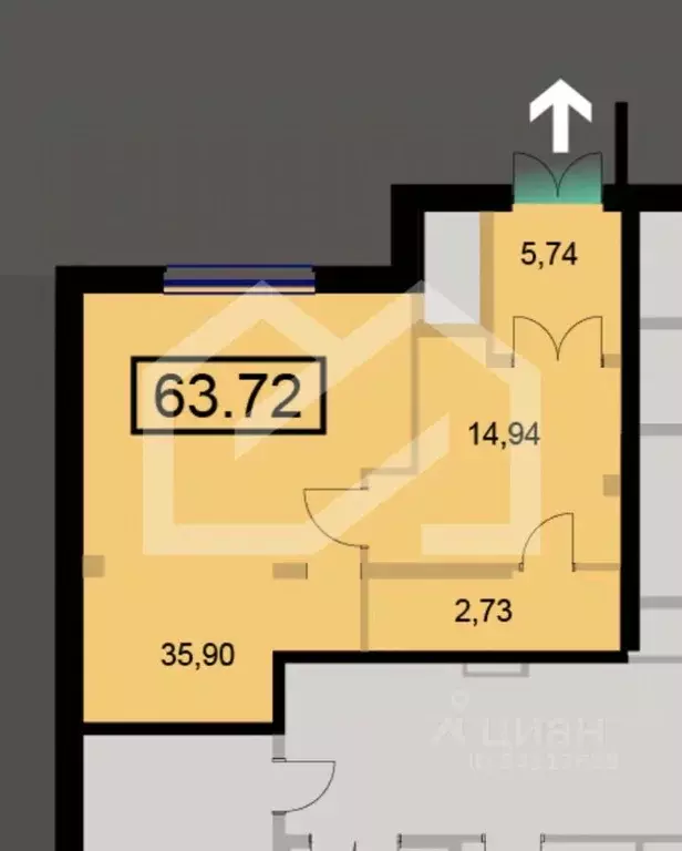 Помещение свободного назначения в Московская область, Химки Планерный ... - Фото 2