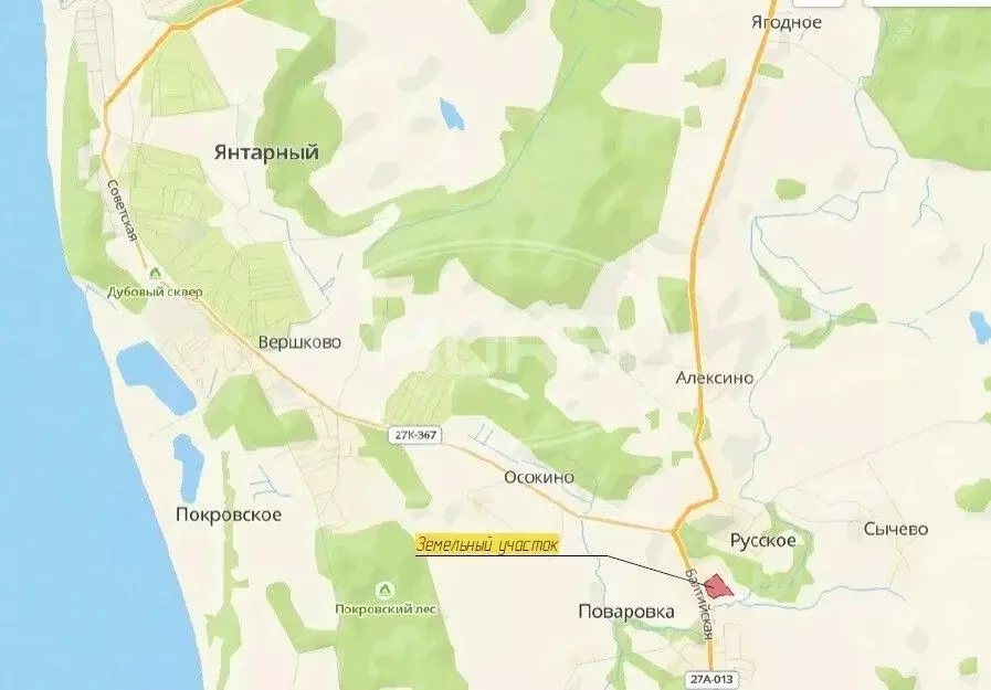 Участок в Калининградская область, Зеленоградский муниципальный округ, ... - Фото 2