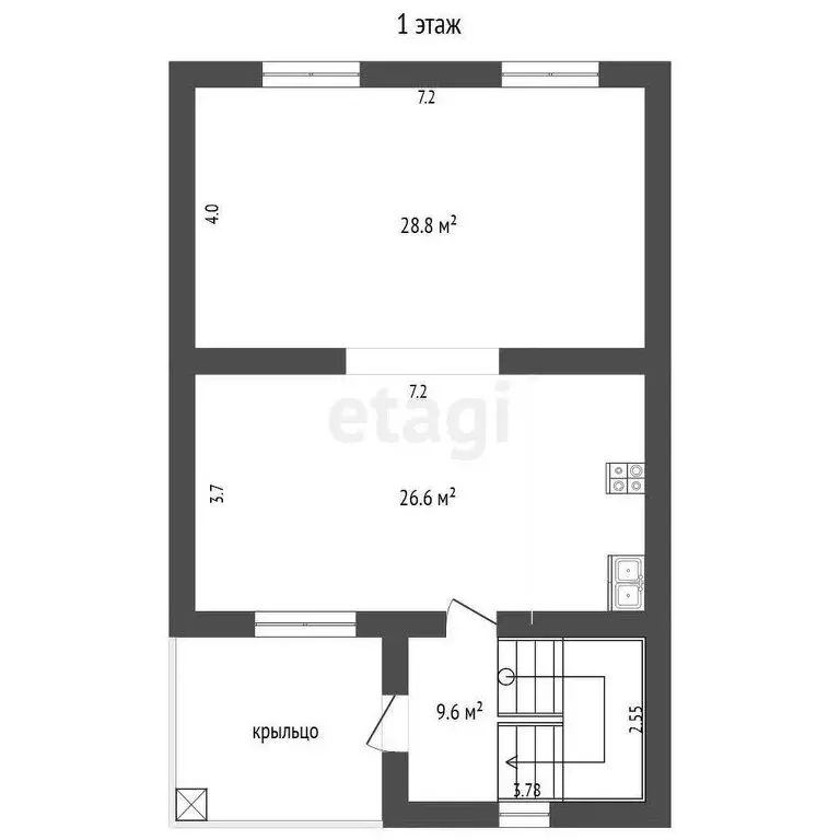 Дом в Новый, садовый массив № 1, 1 (138.8 м) - Фото 2