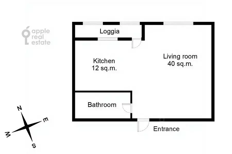 Студия Москва ул. Усачева, 2С3 (70.0 м) - Фото 2