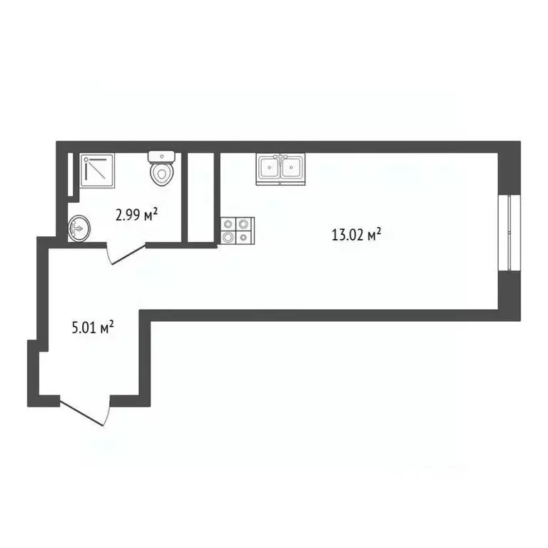 Студия Воронежская область, Воронеж ул. Антонова-Овсеенко, 35С (21.02 ... - Фото 1