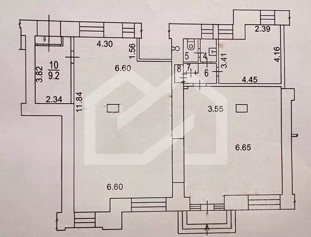 Помещение свободного назначения в Москва Ленинградское ш., 8к2 (154 м) - Фото 2