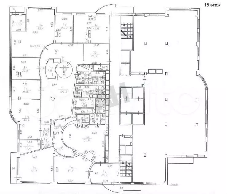 Аренда офиса 2257.2 м2 м. Павелецкая в цао в - Фото 1