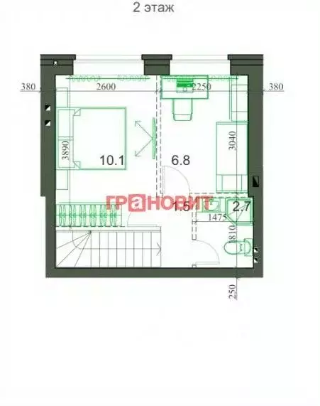 2-к кв. Новосибирская область, Новосибирский район, Мичуринский ... - Фото 2