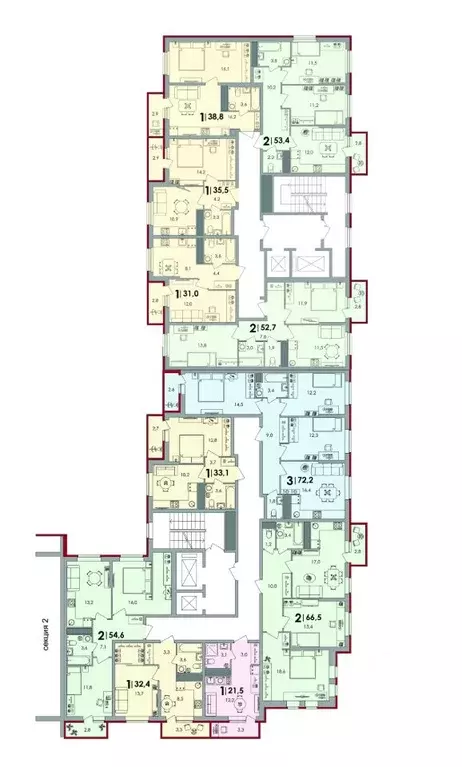 1-к кв. Тверская область, Калининский муниципальный округ, д. Батино  ... - Фото 2