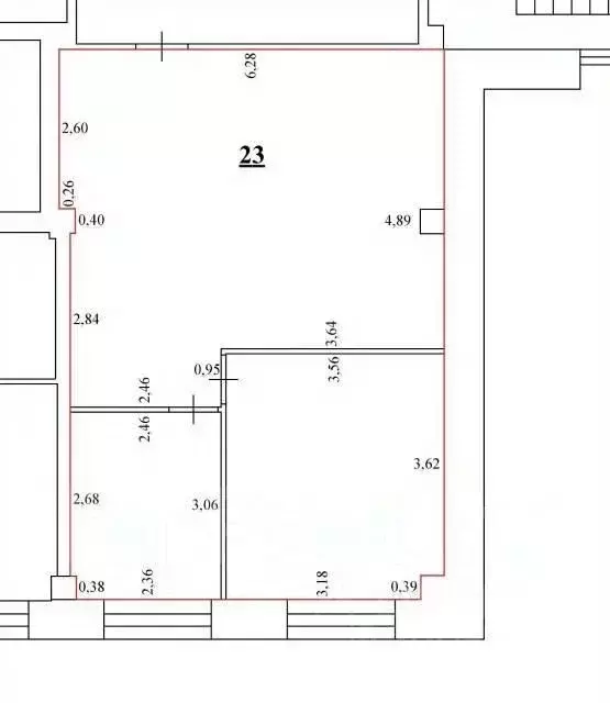 Офис в Хабаровский край, Хабаровск ул. Карла Маркса, 96 (54 м) - Фото 2