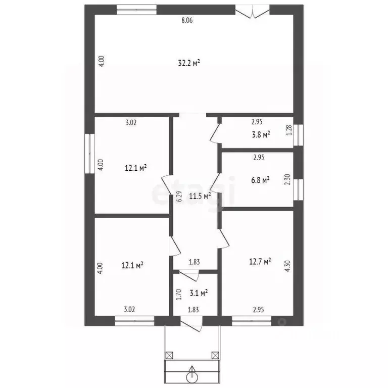Дом в Ростовская область, Мясниковский район, Красный Крым хут. ул. ... - Фото 2