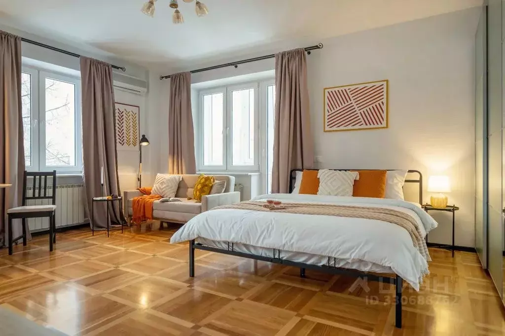 Студия Москва Скаковая ул., 4к2 (31.0 м) - Фото 1