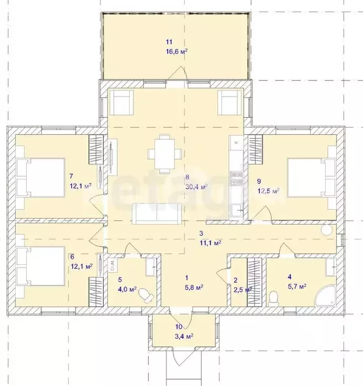 Дом в Заокский район, сельское поселение Страховское, деревня ... - Фото 1