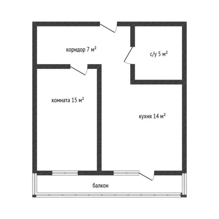 1-к кв. Краснодарский край, Новороссийск ул. Красина, 53 (40.6 м) - Фото 2