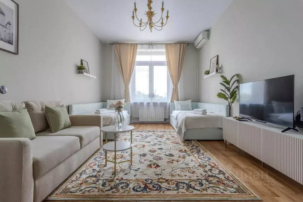 2-к кв. Москва Котельническая наб., 1/15кВ (65.0 м) - Фото 1