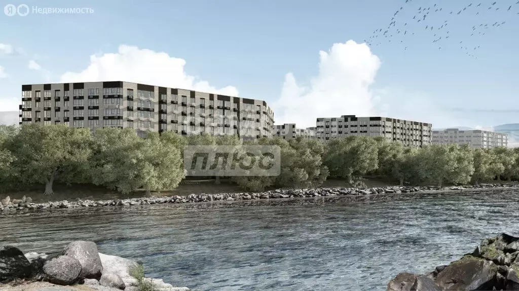 1-комнатная квартира: Тульский, Заречная улица, 1 (33.19 м) - Фото 0