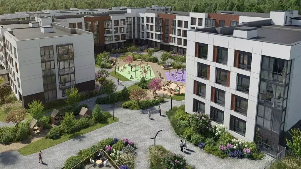 2-к кв. Ленинградская область, Всеволожский район, Бугровское ... - Фото 2