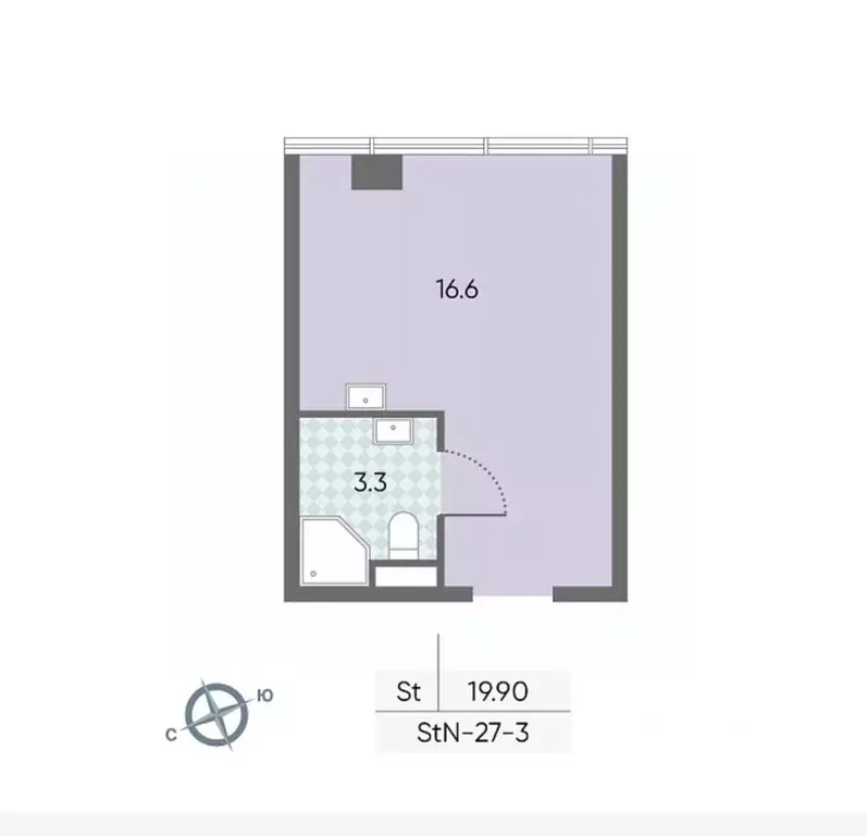 Офис в Москва Зиларт жилой комплекс, 18/19/27 (20 м) - Фото 2