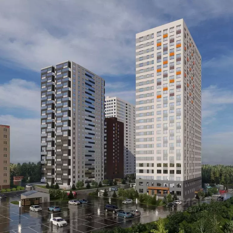 2-к кв. Новосибирская область, Новосибирск Астон.Геометрия жилой ... - Фото 2