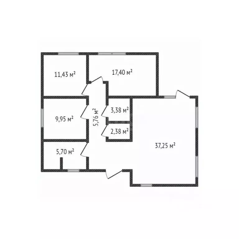 Дом в Краснодарский край, Северский район, Калужское с/пос, Калужская ... - Фото 2