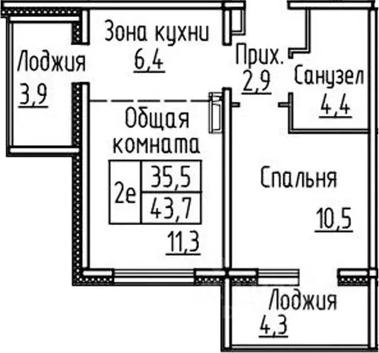 2-к кв. Новосибирская область, Новосибирский район, Мичуринский ... - Фото 0