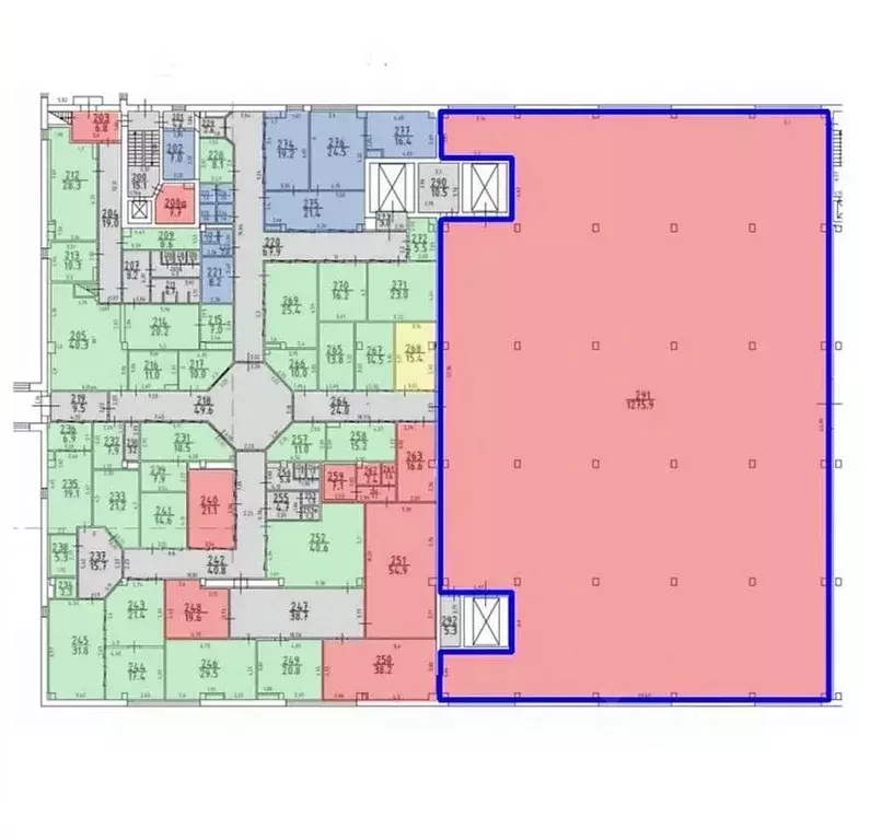 Склад в Москва ул. Красная Сосна, 2к1с1 (1276 м) - Фото 1