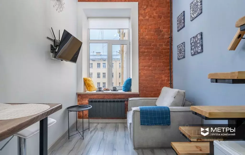 Студия Санкт-Петербург Владимирский просп., 10 (14.3 м) - Фото 1