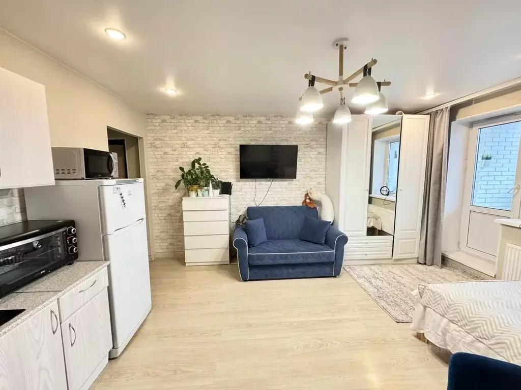 Студия Санкт-Петербург дор. Кушелевская, 5к3 (26.7 м) - Фото 1