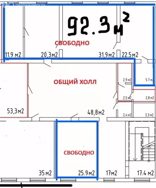 Офис (118.2 м) - Фото 2