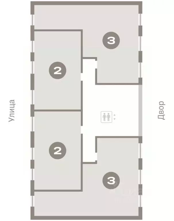 2-к кв. Омская область, Омск ул. Б.Г. Шаронова, 9 (64.78 м) - Фото 1