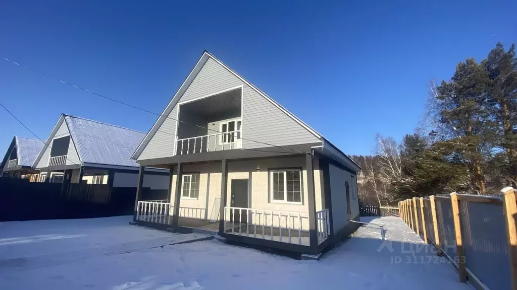 Дом в Иркутская область, Иркутский муниципальный округ, д. Карлук, ... - Фото 1