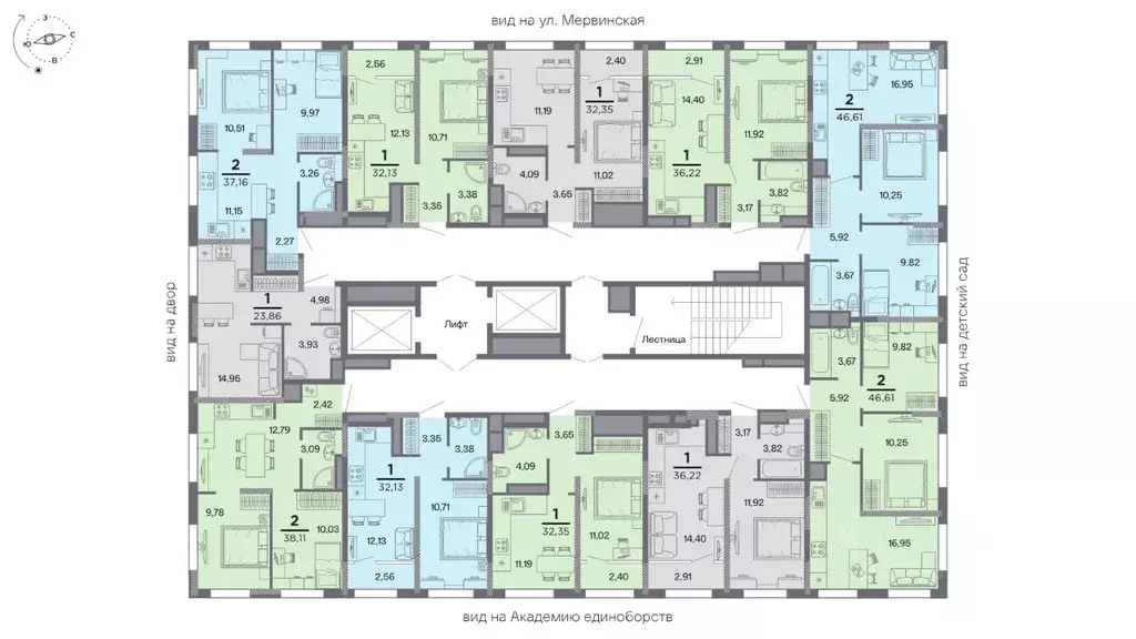 1-к кв. Рязанская область, Рязань Метропарк тер., Метропарк жилой ... - Фото 2