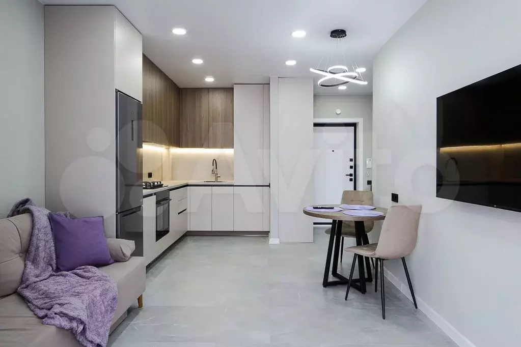 1-к. квартира, 42,6 м, 6/8 эт. - Фото 1