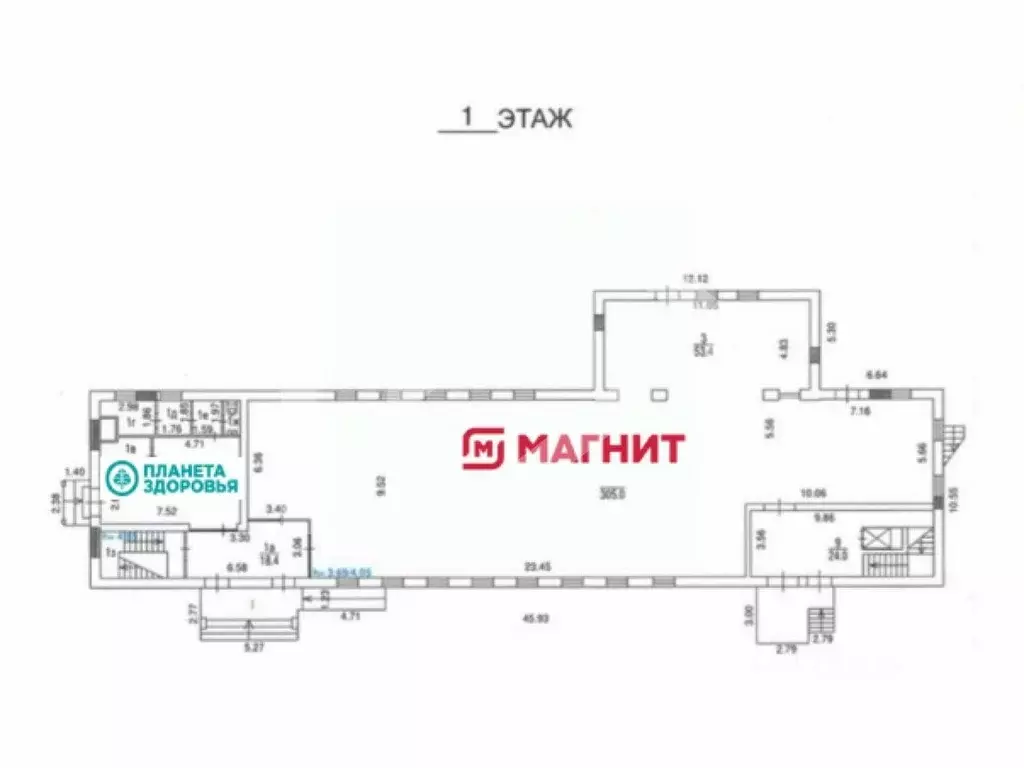 Помещение свободного назначения в Москва ул. Дыбенко, 28С2 (834 м) - Фото 2