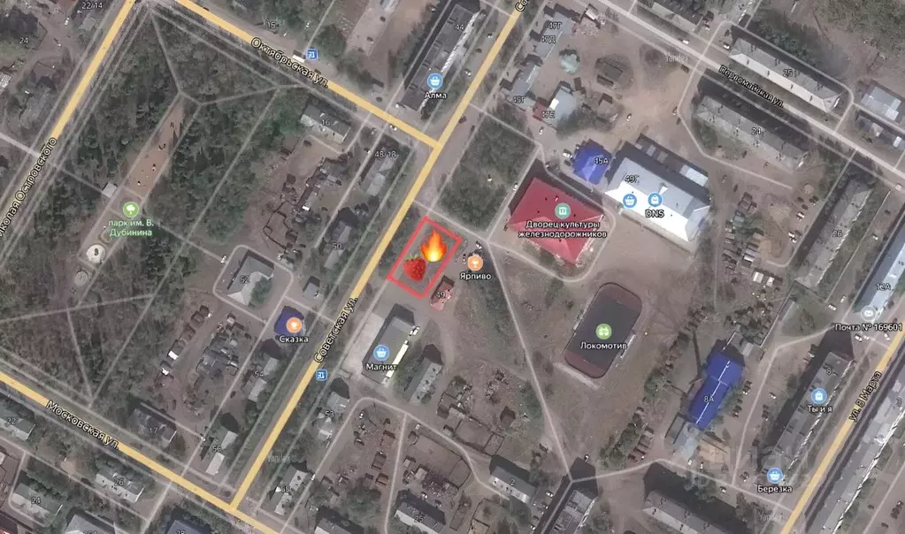 Участок в Коми, Печора г. Печора муниципальное образование, Советская ... - Фото 1