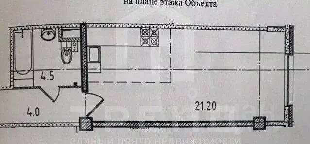 Студия Санкт-Петербург пос. Парголово, ул. Архитектора Белова, 6к5 ... - Фото 1